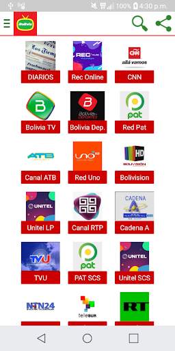 Radios y TV de Bolivia en Vivo HD screenshot 2