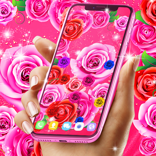 Rose live wallpaper icon