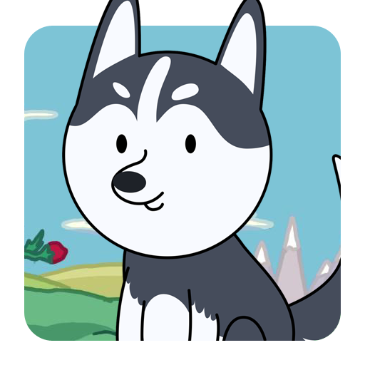 Funny Little Husky - Virtual Pet icon