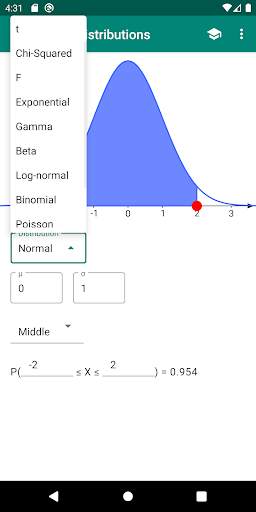 Probability Distributions скриншот 4