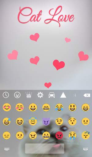 Cat Love Live Wallpaper Theme screenshot 4