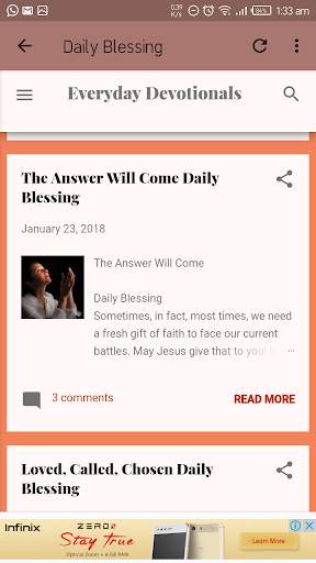 Daily Manna screenshot 1