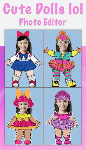 Cute Dolls lol Photo Editor screenshot 3