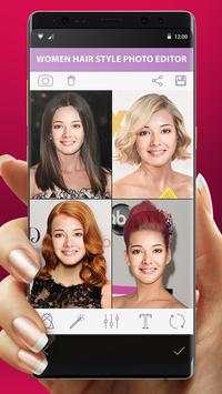 Women Hair Style Photo Editor Makeup Pro screenshot 6