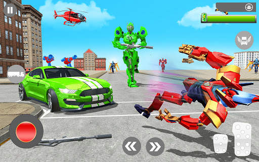 Robot Car Futuristic Supercar Super Transforme screenshot 1