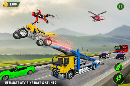 MotorBike Stunt Game Bike Race screenshot 4