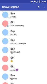 Chat - Invisible screenshot 1