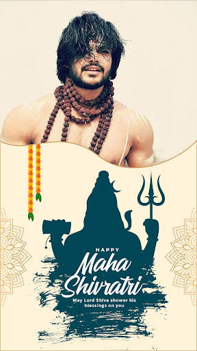 Shiva Photo Editor App, Mahadev Photo Editor Frame screenshot 5