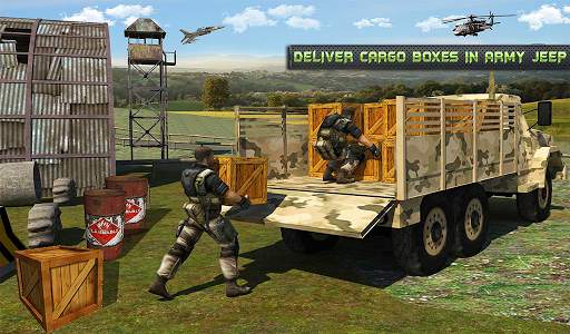 Offroad Army Transporter Truck screenshot 9