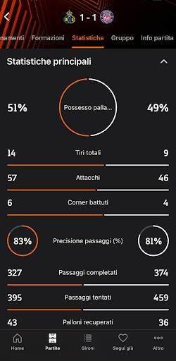 UEFA Europa League Ufficiale screenshot 5