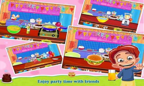 Party House Cooking Kitchen - Crazy Chef Game screenshot 2