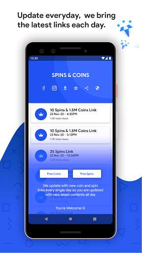 Spins And Coins : Coin Master Free Spins screenshot 2