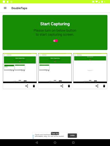 DoubleTap - A screenshot application screenshot 4