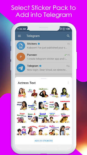 Tamil Stickers for WhatsApp, Telegram & Signal screenshot 4