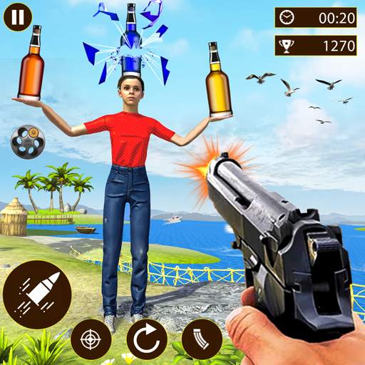 Archery Bottle Shooting: Knock Down Shooting Game 1.8