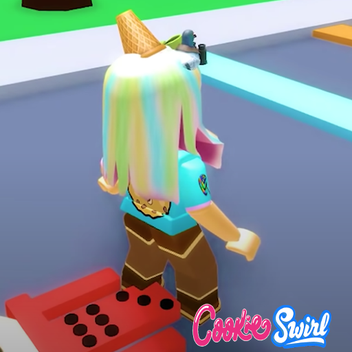 Crazy cookie swirl c Roblx obby Funny icon