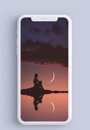 Lonely Girl Wallpaper HD screenshot 4