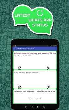 2017 Best Status for Whatsap screenshot 6