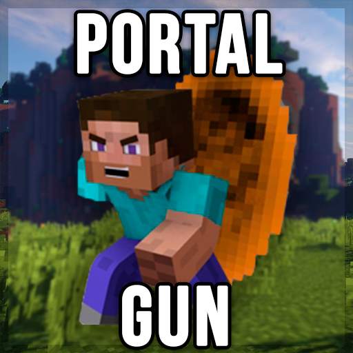 Portal Gun Mod for Minecraft PE 1.5