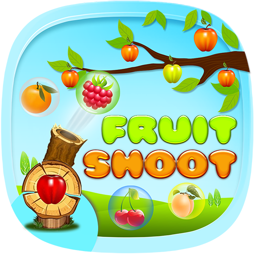 Fruit bubble shoot icon