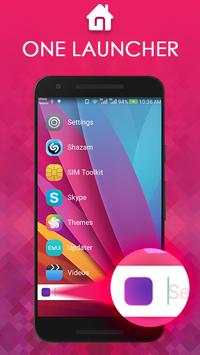 One Launcher - Theme, Wallpaper and Apps screenshot 1