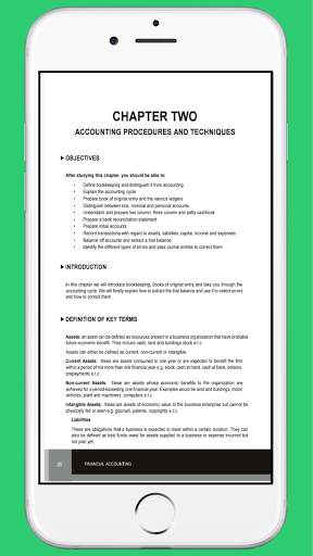 Financial accounting notes screenshot 1