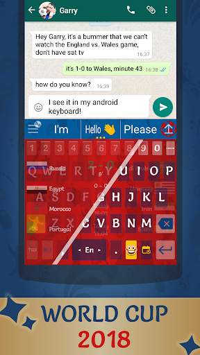 ai.keyboard theme for World Cup🏆 2018 ⚽Live Theme screenshot 1