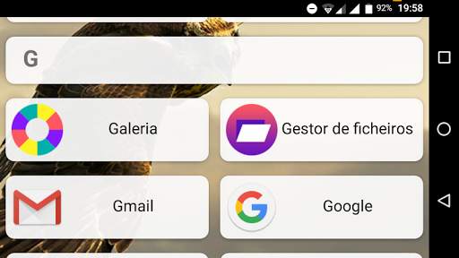 Ecrã inicial fácil screenshot 5
