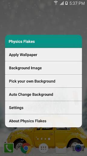 Physics Flakes Free Version screenshot 2