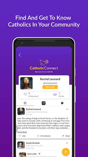 Catholic Connect - Catholic Social Networking App screenshot 3