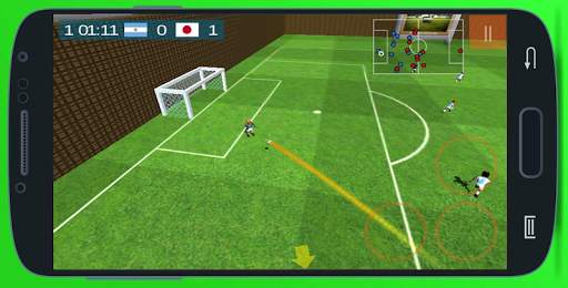 Action Soccer Game screenshot 1