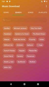 Free Music Downloader & Mp3 Music Download screenshot 2