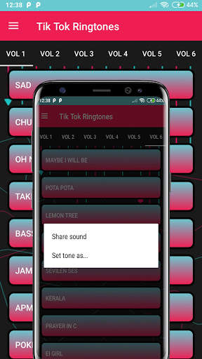 Famous Tiktok Ringtones Music & Ringtones Tik Tok screenshot 3