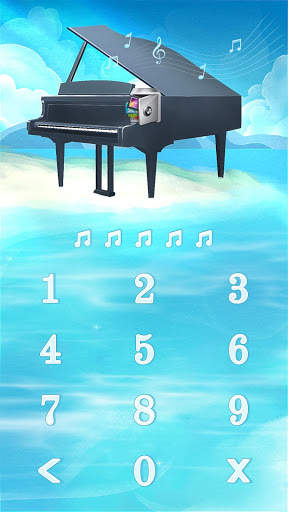 AppLock Live Theme Piano – Paid Theme screenshot 2