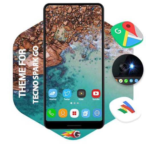launcher Theme For Tecno Spark Go & Voice Recorder 1.3