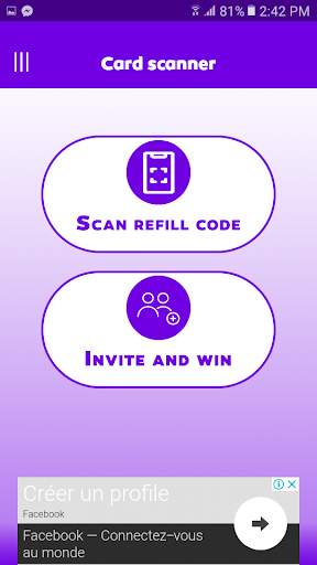 Refill Card Scanner - Balance refill using camera screenshot 2