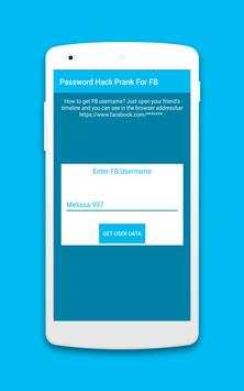 Password Hacker For FB Prank screenshot 2