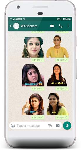 Tamil Actress Stickers 4 WhatsApp screenshot 6