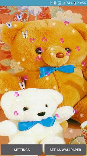 Teddy Bear Live Wallpapers screenshot 3