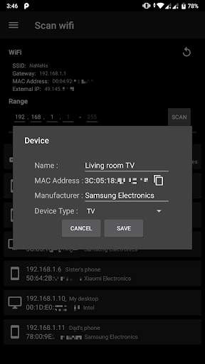 WiFi IP Scanner screenshot 4