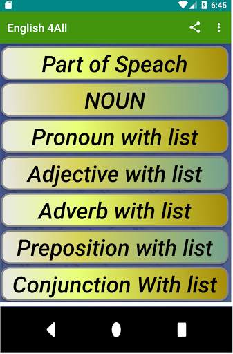 English 4All (English Grammar in Hindi) screenshot 1
