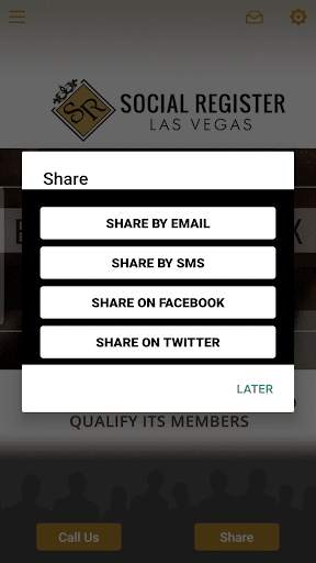 Social Register Las Vegas screenshot 4