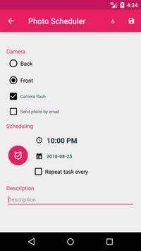Camera Scheduler screenshot 7