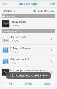 Task Manager, Process Killer screenshot 2