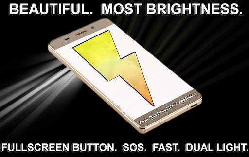Flash Thunder Led SOS Flashlight Linterna Lanterna screenshot 2