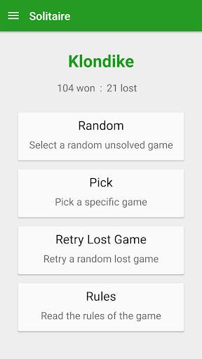 Solitaire скриншот 4