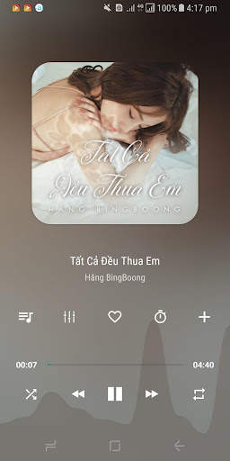 Music player One UI S10 S10  screenshot 8