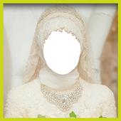 Hijab For Wedding Photo Frames أيقونة