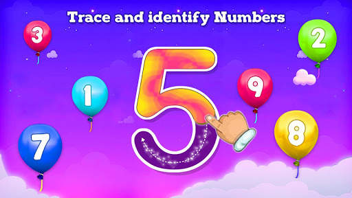 123 numbers - writing & Counting Game screenshot 1