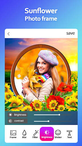 Sunflower Photo Frame screenshot 4